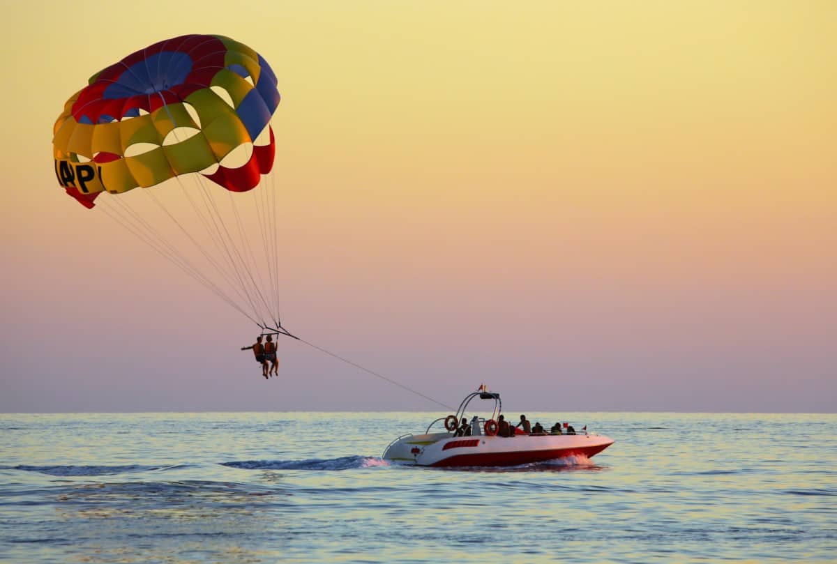 Parasailing en Sitges