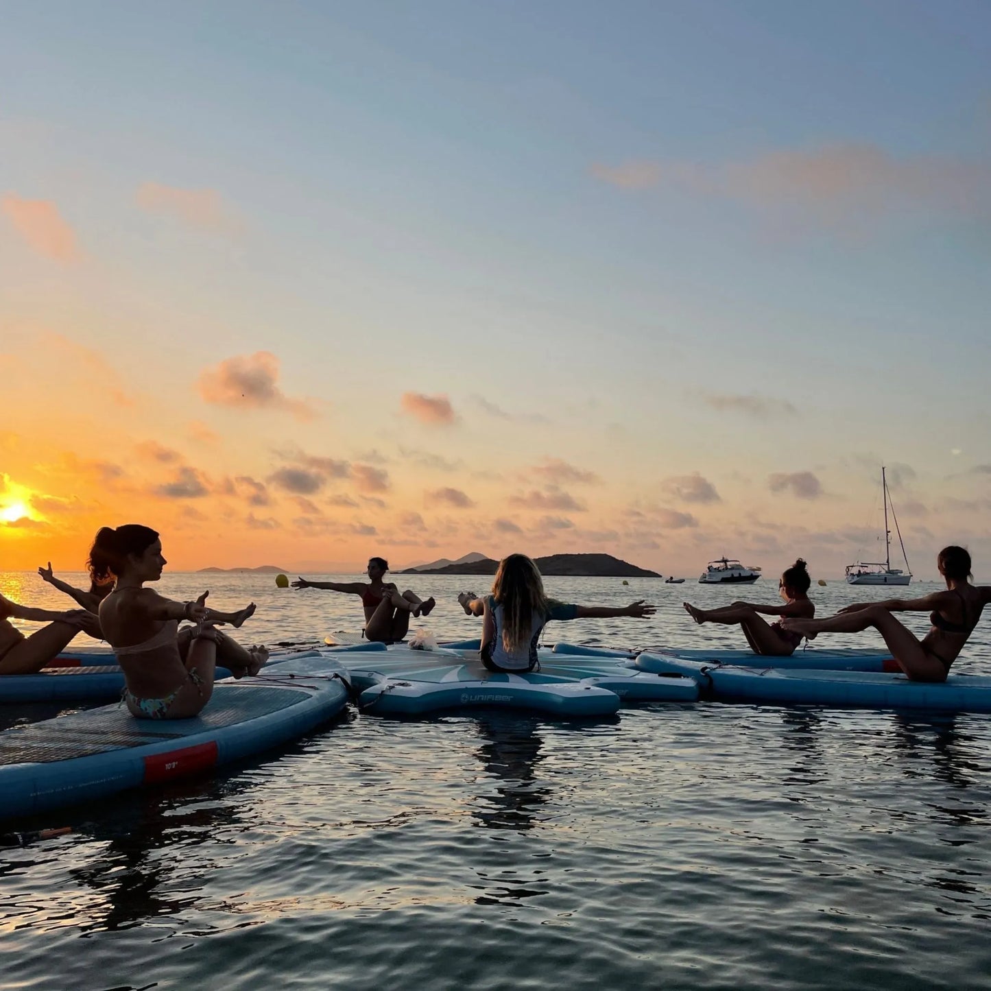 sup yoga pilates sitges